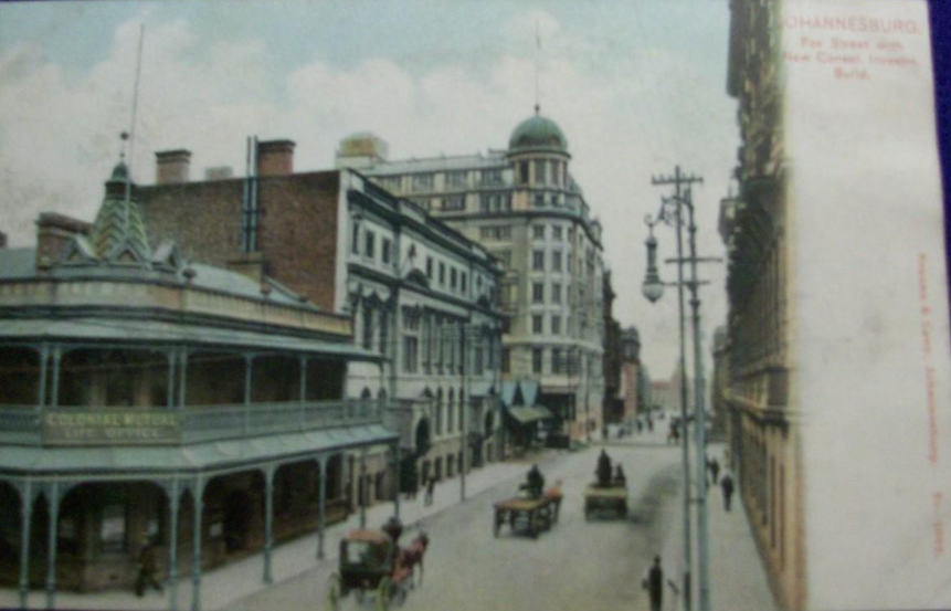 A remarkable set of 33 postcards of Johannesburg circa 190408 The